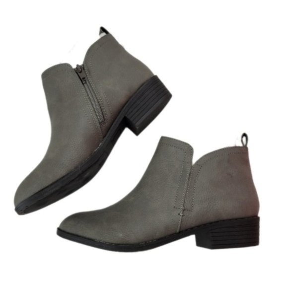 Women's Sun + Stone Cadee Ankle Booties Gray Size 9 M - Picture 2 of 8